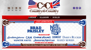 First acts announced for C2C